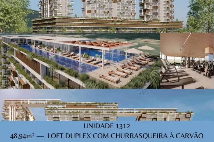 APARTAMENTO LOFT1 QUARTO. 1 VAGA 